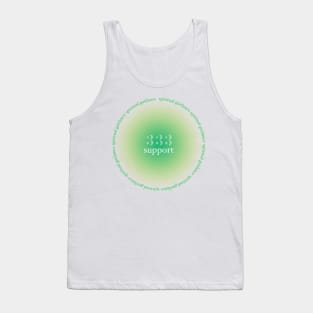 333 Support Angel Number Tank Top